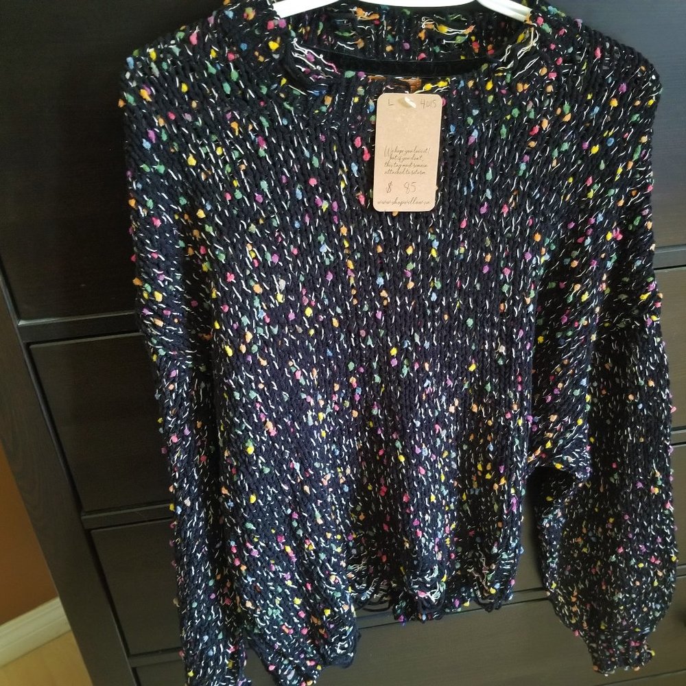 BNWT POL Multi Color Knit Sweater